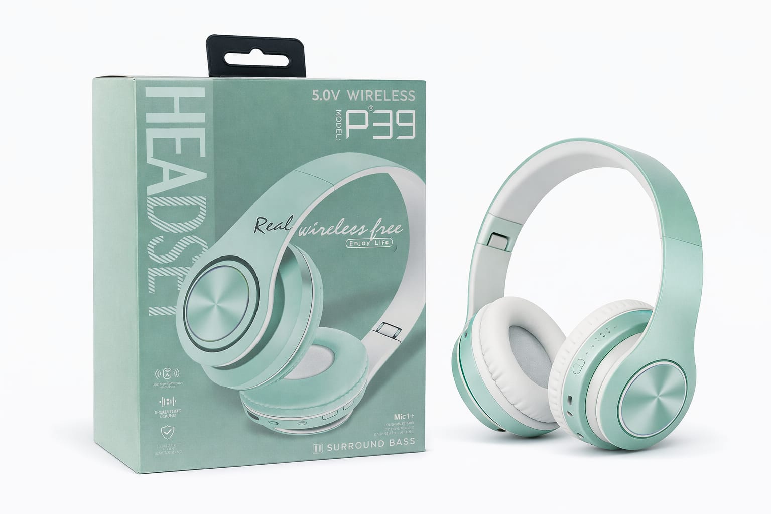 Wireless Over-Ear Kopfhörer (verschiedene Farben)